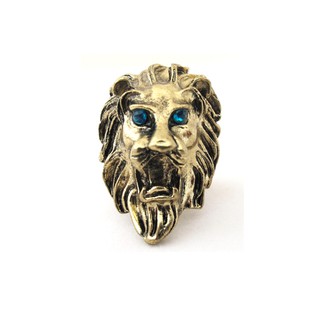 King of Lion Unique Ring แหวนหน้ารูปสิงโตตาฝังคริสตัล