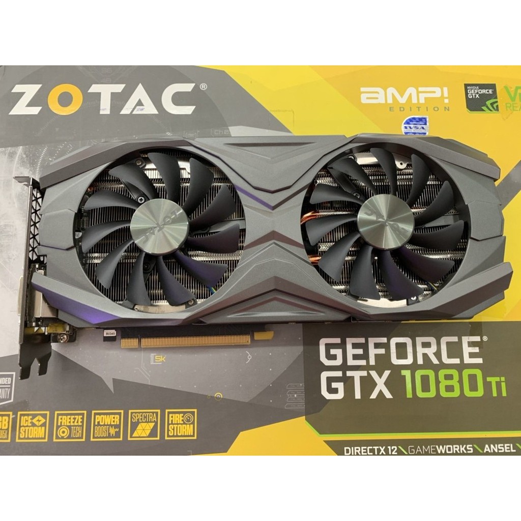 ZOTAC GEFORCE GTX 1080 Ti AMP! Edition 11GB | Shopee Thailand