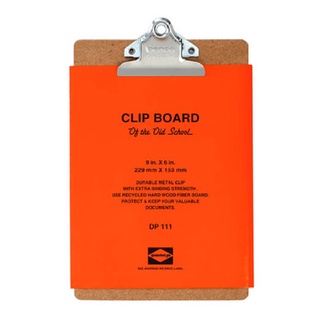 Penco Clip Board A5 Silver (HDP111) / คลิปบอร์ด ขนาด A5 คลิปสีเงิน แบรนด์ Penco จากประเทศญี่ปุ่น