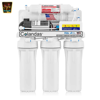 เครื่องกรองน้ำดื่ม RO Colandas รุ่น Reverse Osmosis 50 GPD กรอง5ขั้นตอน ระเอียดถึง 0.0001ไมครอน เครื่องกรอง ไส้่กรอง ดี