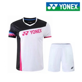 Yonex เสื้อผ้าแบดมินตัน ระบายอากาศ แบบแห้งเร็ว เหมาะกับการเล่นกีฬาปิงปอง สําหรับผู้ชาย และผู้หญิง