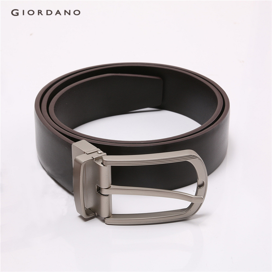 GIORDANO MEN Basic leather belt 76132521