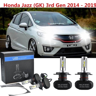 ไฟหน้ารถยนต์ LED H4 สําหรับ Honda Jazz (GK) รุ่น 3 ปี 2014-2019