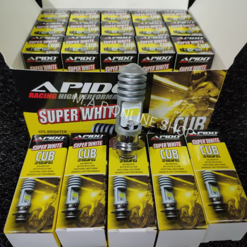 T19 Led ไฟหน้าหลอดไฟ Cub 9w Ex5 L135 V1-V3 Srl110 Wave100 Y125z Y110 Dream Mentol Depan