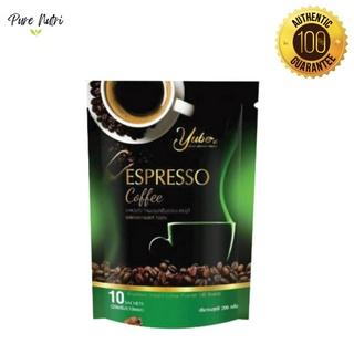 Yube Espresso Coffee กาแฟยูบีเอสเปรสโซ่ 10ซอง/1ห่อ