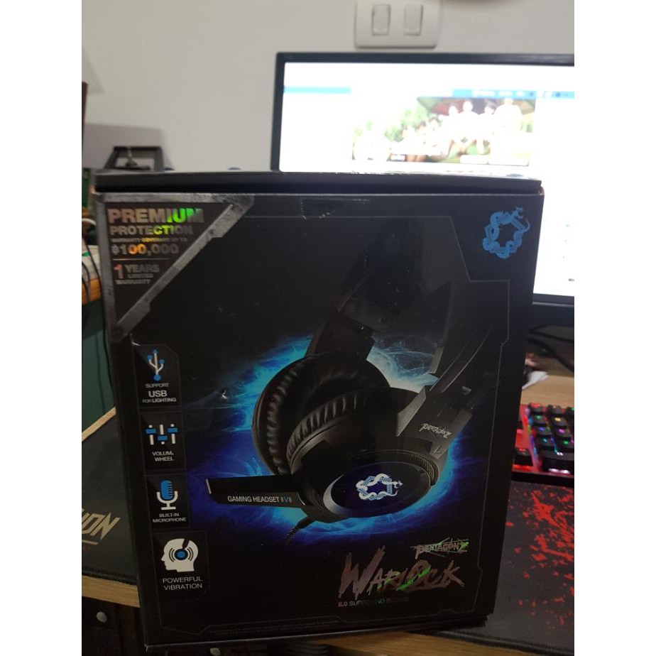 หูฟัง Pentagonz Warock มือ 1 สินค้าตัวใหม่