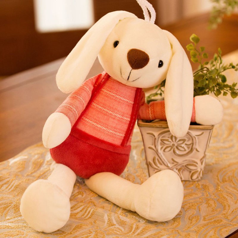 cute rabbit plush toy doll pillow rag doll doll sleeping super cute ...