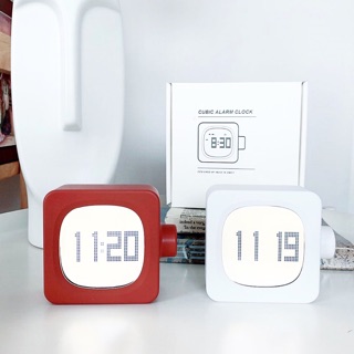 Cubic Clock นาฬิกาสายมินิมอล พร้อมส่ง ส่งฟรี