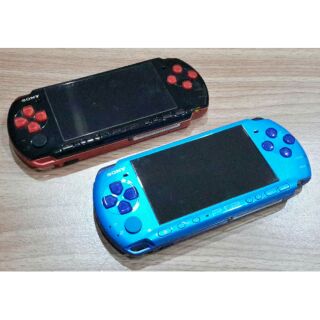 PSP3000 สีทูโทน หายาก สภาพดี ครบชุด พร้อมเล่น