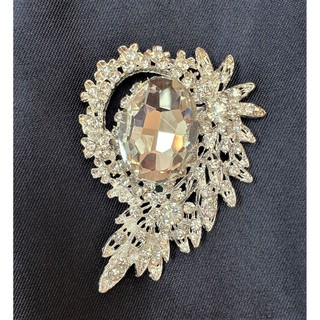 เข็มกลัด ตกแต่งเสื้อผ้าและกระเป๋า Diamond Brooch #acc27