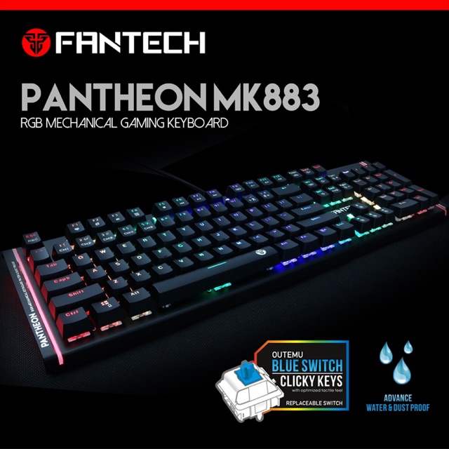 Fantech MK883 RGB Blue Switch- Thai