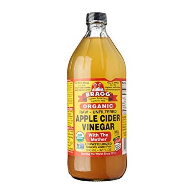น้ำส้มสายชูแอปเปิ้ล BRAGG Apple cider vinegar 946ml.