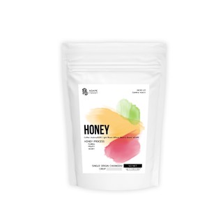 กาแฟคั่วพิเศษชนิดเมล็ด Agape Sample Roast Honey ขนาด 50 กรัม