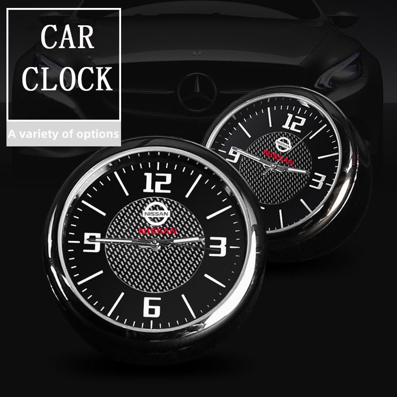 Nissan รถ นาฬิกาอิเล็กทรอนิกส์ นาฬิกาควอตซ์ขนาดเล็ก ชนิดส่องสว่าง เหมาะสำหรับ Kicks 2022 Note Almera