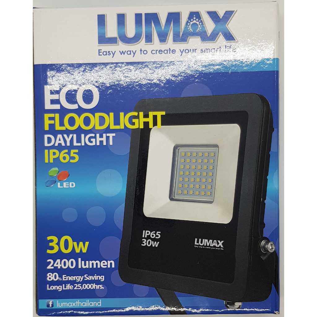 สปอร์ตไลท์ LED 30 W สี Daylight (แสงขาว) จาก Lumax