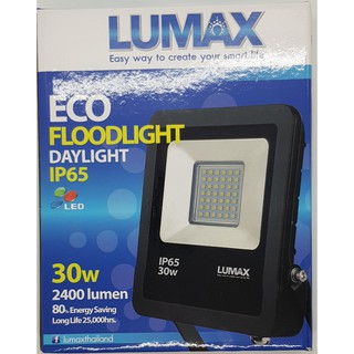 Flood light (สปอร์ไลท์) LED 30 W สี Daylight (แสงขาว) จาก Lumax