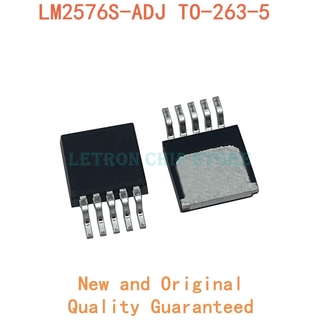 ชิปเซ็ตชิปสําหรับ Lm2576S-Adj A-263-5 Lm2576S Adj To263-5 To263 A-263 Smd Novo E 10 ชิ้น