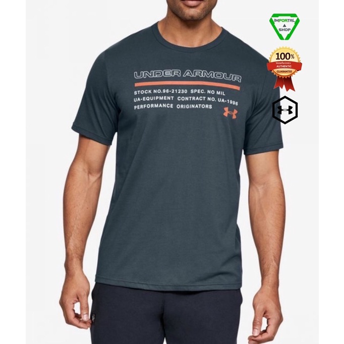 UA เสื้อยืดผู้ชาย Under Armour รุ่น Men's UA Issued Short Sleeve ไม่อมน้ำ ระบายอากาศดี กันกลิ่นอับ [ของแท้100%]