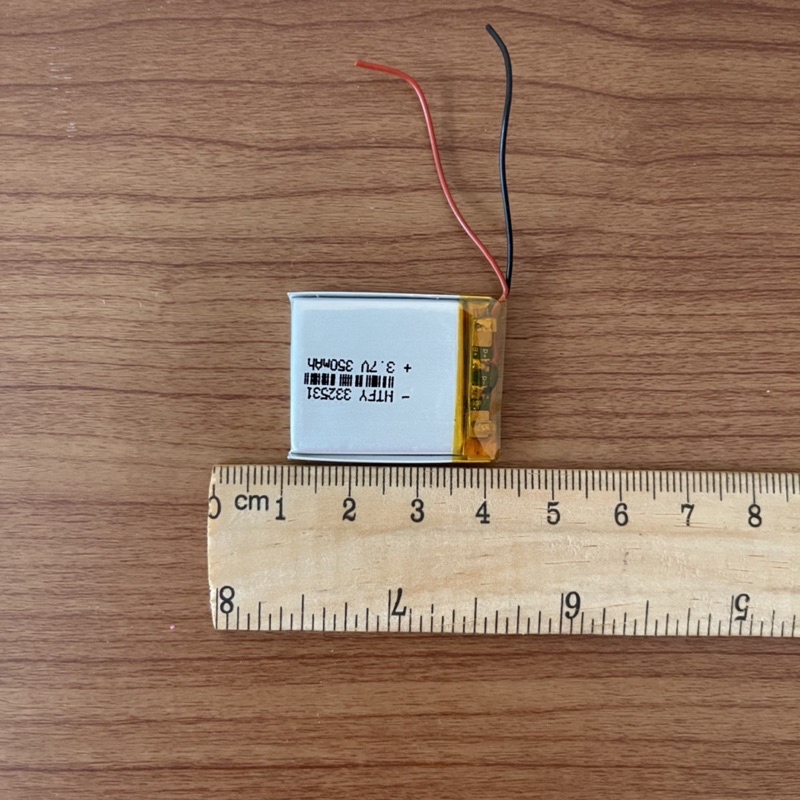 แบตเตอรี่3.7V350mah(332531) - รูปที่ 2