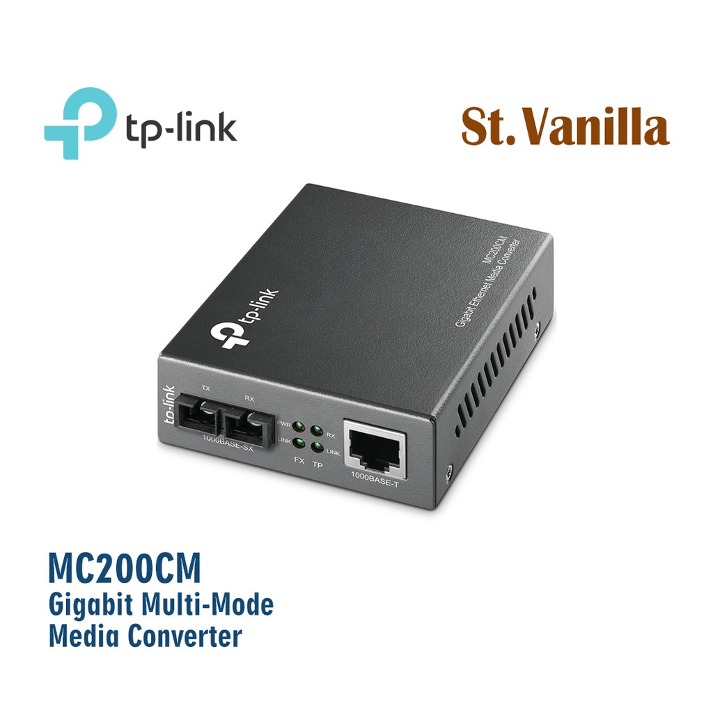 Tp-Link MC200CM Gigabit Ethernet Multi-Mode Media Converter