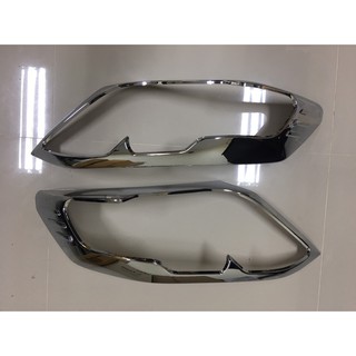 ครอบไฟหน้า Toyota fortuner 2012-2014 (ชุบ),(ดำด้าน)