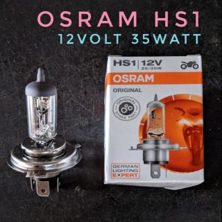 หลอดไฟ Osram HS1 12 Volt  35 Watt หลอดไฟ มอเตอร์ไซค์