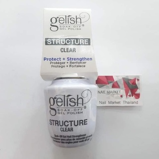 Structure Clear gel เจลสีใส เคลือบหรือต่อเล็บ Gelish 🇺🇲ของแท้นำเข้าจากUSA.🇺🇲