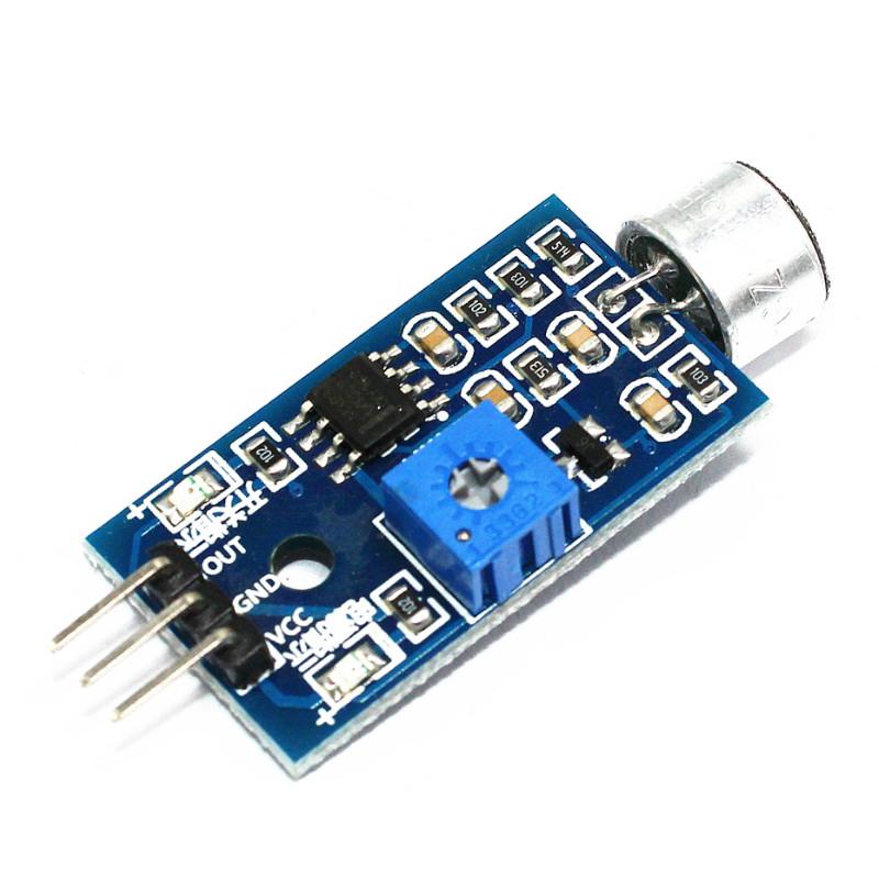 Microphone Adjustable Sound Detection Mic Sensor Module 3-Pin