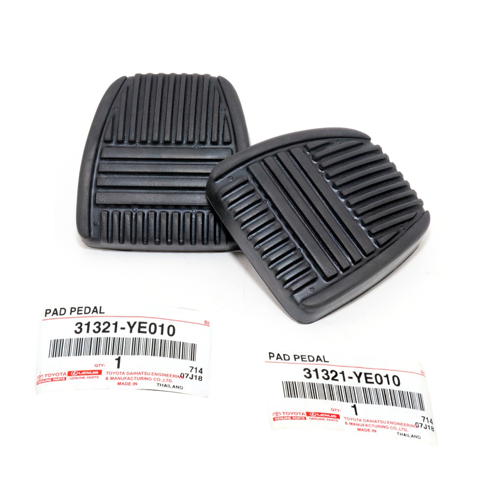 ยางรองแป้น ยางเหยียบ เบรก คลัช 1คู่ โตโยต้า ไฮลักซ์ ม้ากระโดด N30 N40 RN36 RN41 RN46 LN40 LN46 Toyot