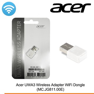 Acer UWA3 Wireless Adapter (อุปกรณ์เชื่อมต่อไร้สาย Acer รุ่น UMA3) สำหรับ Acer  K Series และ P Series