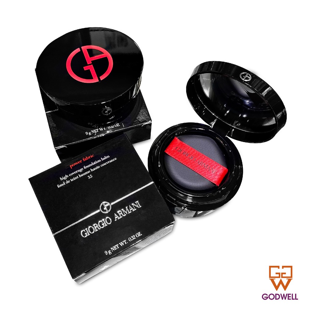 GIORGIO ARMANI - Power Fabric Compact Cream Foundation Balm () 9g - Ship  From Hong Kong | Shopee Thailand