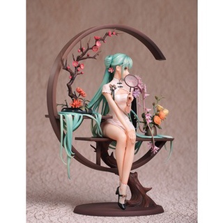 โมเดลฟิกเกอร์ PVC อนิเมะ Hatsune Miku Cheongsam 1/7 ขนาด 25 ซม. ของเล่นสําหรับเด็ก