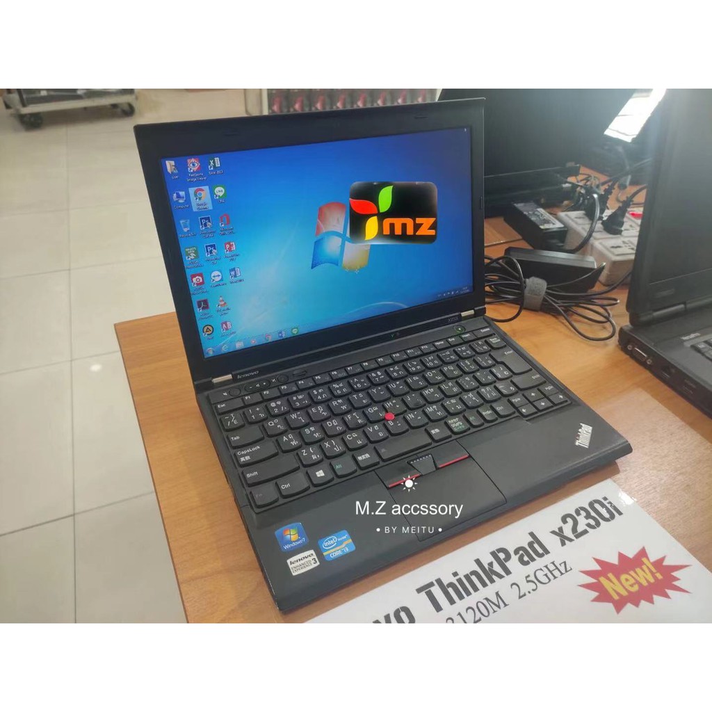 Lenovo ThinkPad x230i จอ 12.5 นิ้ว โน๊ตบุ๊คมือสอง พร้อมใช้งาน ประกัน 3 เดือน