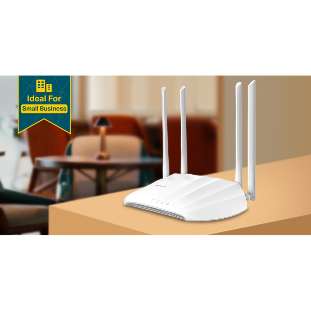 TP-LINK (TL-WA1201) AC1200 Wireless Access Point Dual-Band Wi-Fi ย่านความถี่บนคลื่น 5 GHz