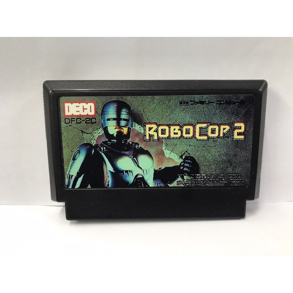 ตลับ Famicom Robocop 2 สุดมันส์  เกมส์ Action ลุยด่าน (ตลับ FC Repro)