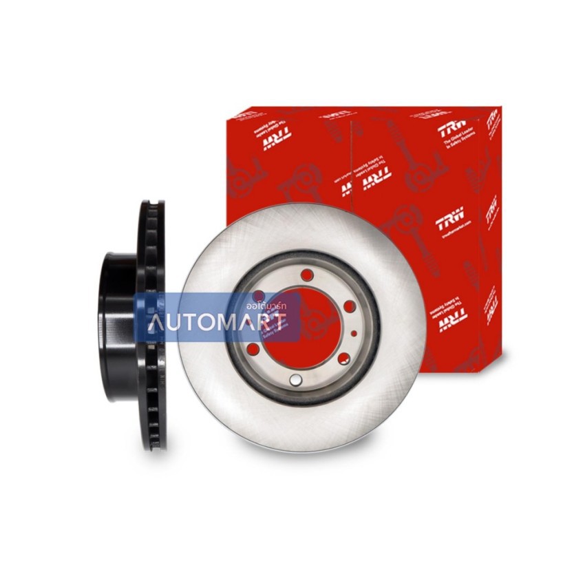 TRW จานเบรกหน้า TOYOTA VIGO 4WD '04-'08 , PRERUNNER '05-'14, FORTUNER '06-'11, REVO 4WD ตอนเดียว '15