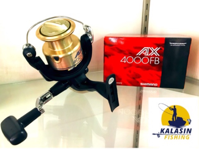 รอกสปิน Shimano AX 4000FB + ใบรับประกัน