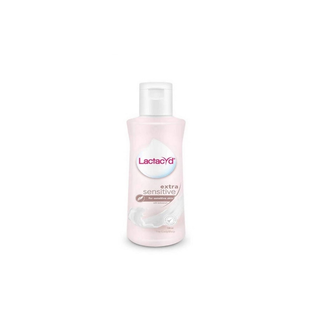 (โฉมใหม่) LACTACYD Feminine Extra Sensitive แลคตาซิด เอ็กซ์ตร้า เซนซิทีฟ 60 มล. (สีมุก)