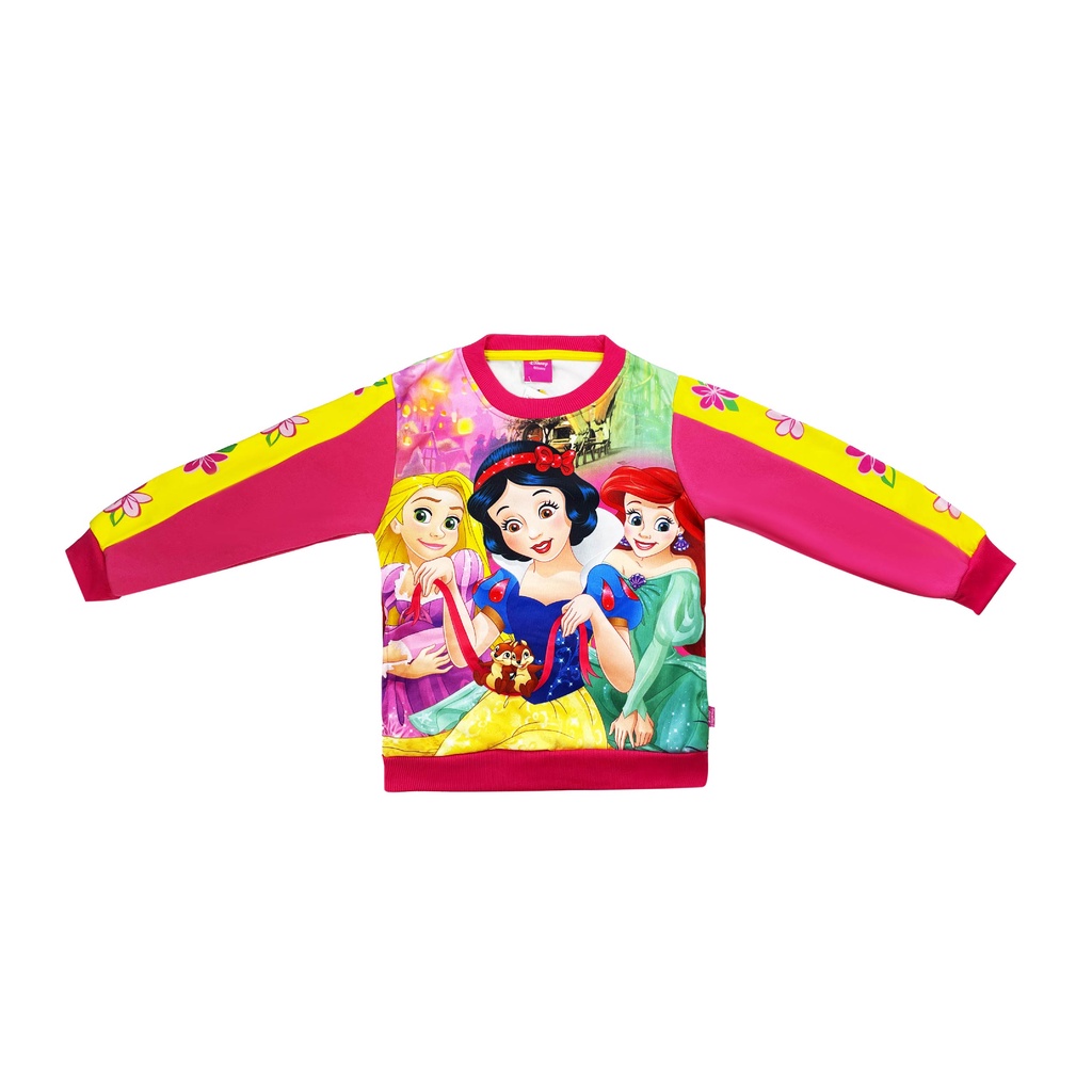 DISNEY PRINCESS : 082036 เสื้อแขนยาวเด็กลิขสิทธิ์แท้