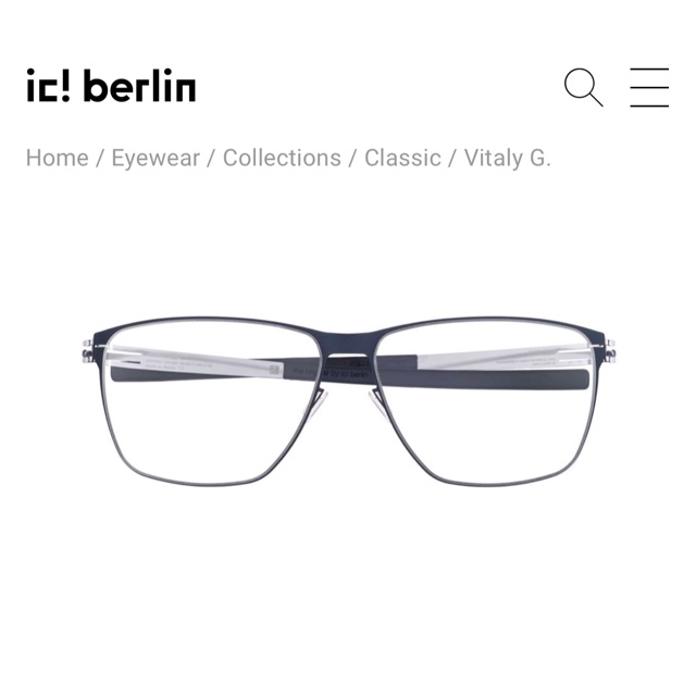 กรอบแว่น อะลูมิเนียม Vitaly (premium) ทรงกว้าง รุ่นตามหา