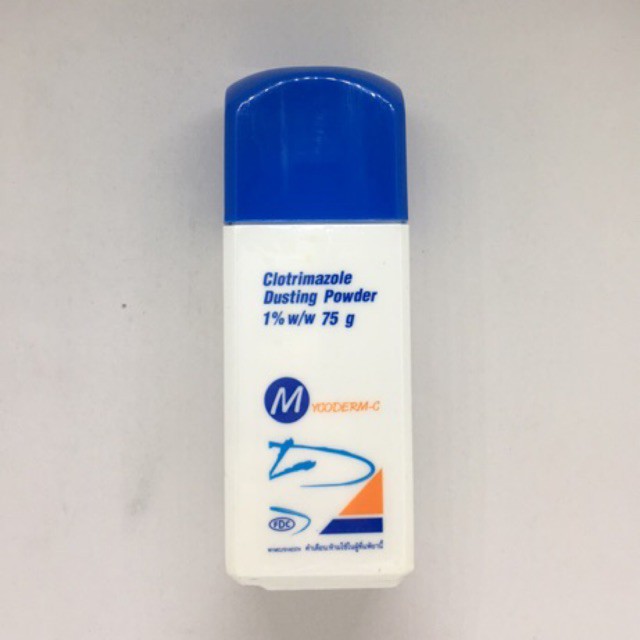 ♛Clotrimazole Dusting Powder 1 75g ผงระงับกลิ่นกาย ลดความอับชื้นในร่ม