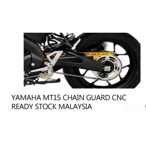 Yamaha MT15 MT-15 R15 Chain Guard CNC ProtectorSarung Rantai Cover