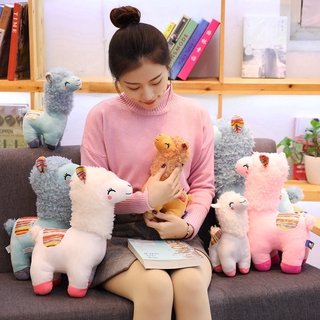 ตุ๊กตาอัลปาก้าตัวใหญ่ ALPACA หมอนอัลปาก้าหนานุ่ม ตุ๊กตาหมอน หมอนการ์ตูน อัลปาก้าเกาหลี อัลปาก้าญี่ปุ่น อัลปาก้า 5สีน่ารั