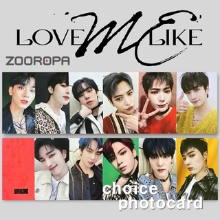 [ZOOROPA] OMEGA X LOVE ME LIKE 2nd Mini Album Love ver. 1 Photo card [Original]