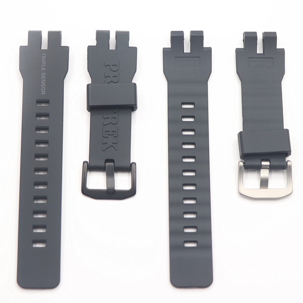 สายนาฬิกาสําหรับ PRW-300 PRW-3100Y PRW-6100Y-1B 6000Y/YT/FC-1 สายนาฬิกาซิลิโคนสีดําผู ้ ชายอุปกรณ ์ เสริม