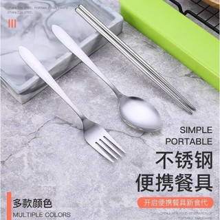 Stainless steel cutlery set ชุดช้อนสะแตนเลส