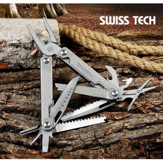 คีม เครื่องมือเอนกประสงค์ (multitool Plier) Swiss Tech 17 in 1 มีดพับ