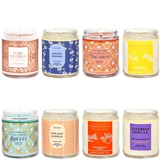 เทียนหอม Bath&amp;Body works candle 1 wick ขนาด 198g ของแท้