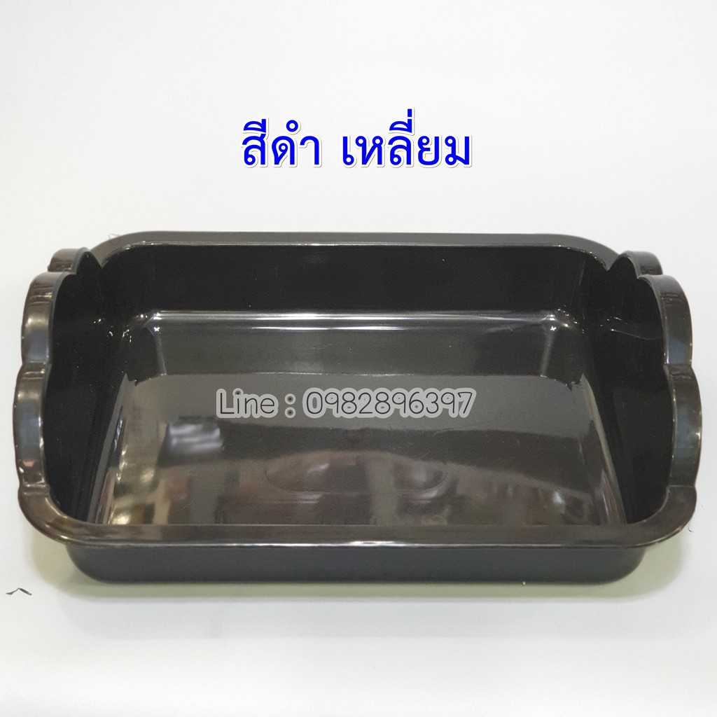 ถาดชั้นวางไดร์แบบเหลี่ยม ชั้นร้านเสริมสวย บาเบอร์ ซาลอน(เฉพาะถาด) x1 ชิ้น