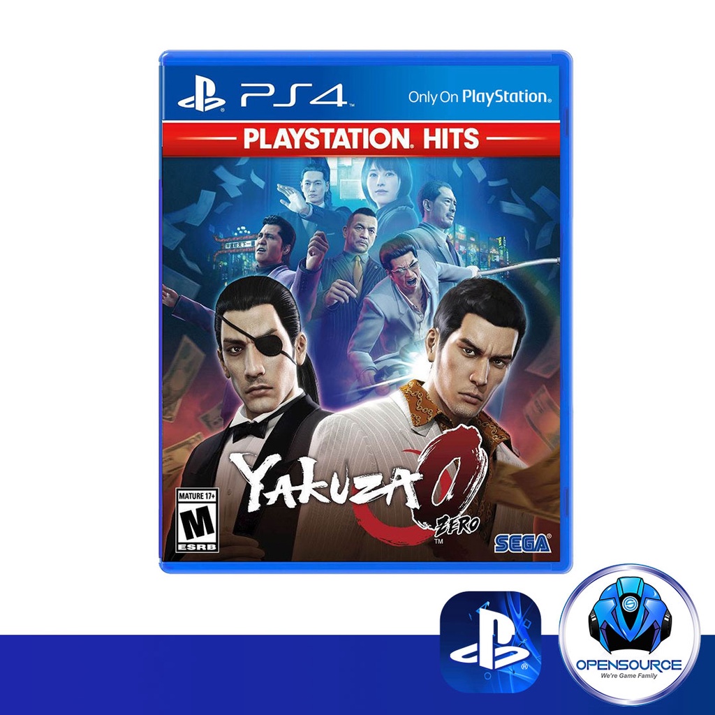 [พร้อมส่ง]Playstation: Yakuza 0 Zero (US Z1) แผ่นเกม สำหรับเครื่องเกม PS4 &amp; PS5
